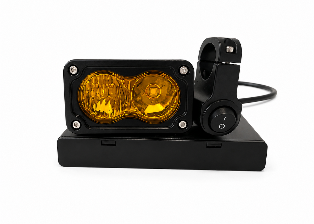 Universal Battery Powered Baja Light (Includes Handlebar Switch)